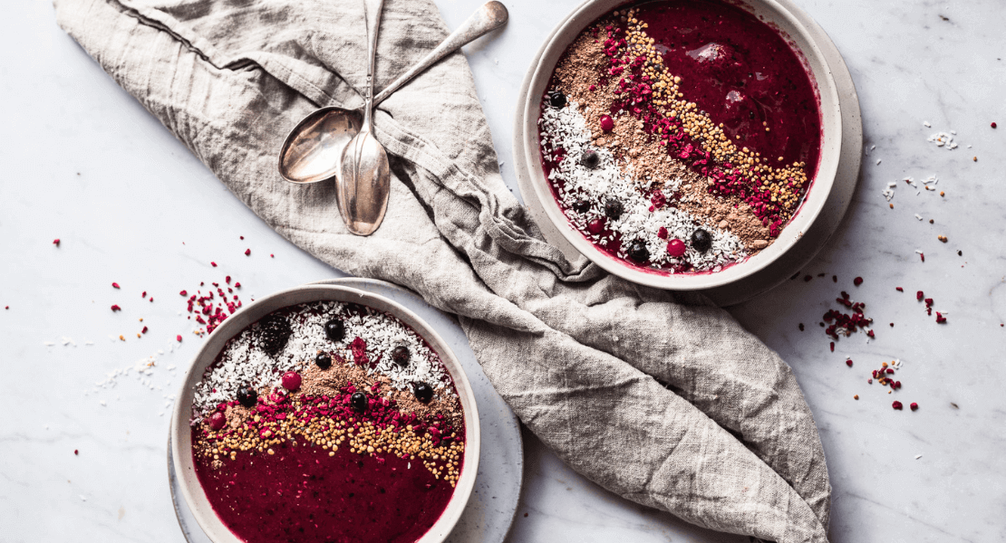 Mixed Berry Smoothie Bowl