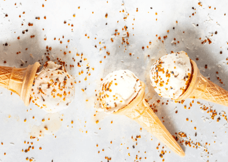 Honey Tradition Dairy Free Ice Cream with Bee Pollen